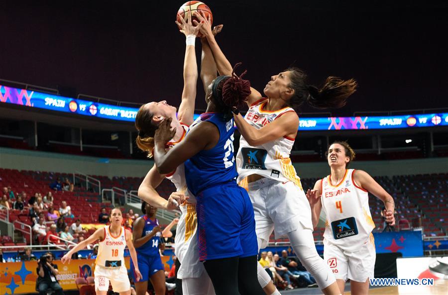 (SP)LATVIA-RIGA-EUROBASKET-BRITAIN VS SPAIN