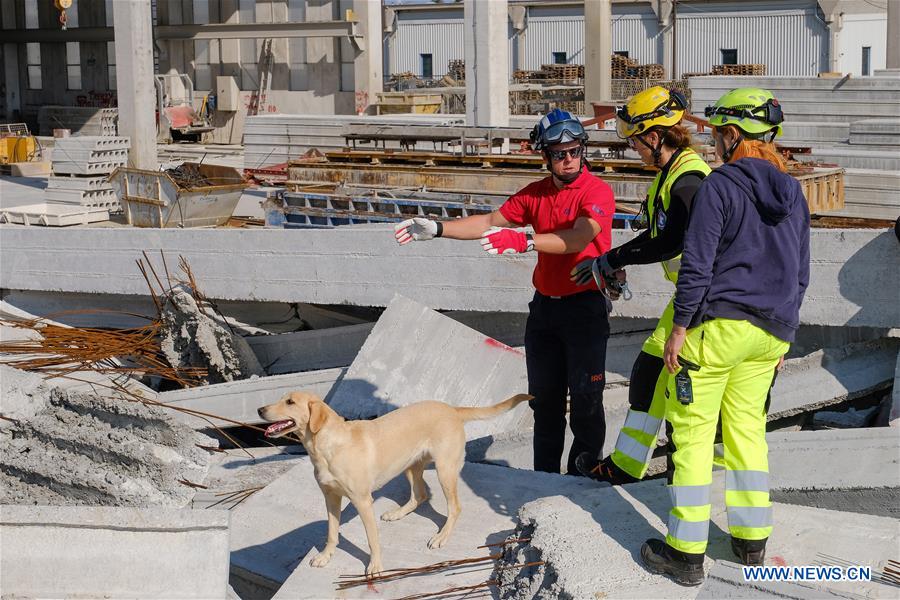 CROATIA-JASTREBARSKO-MISSION READINESS TEST-RESCUE DOGS