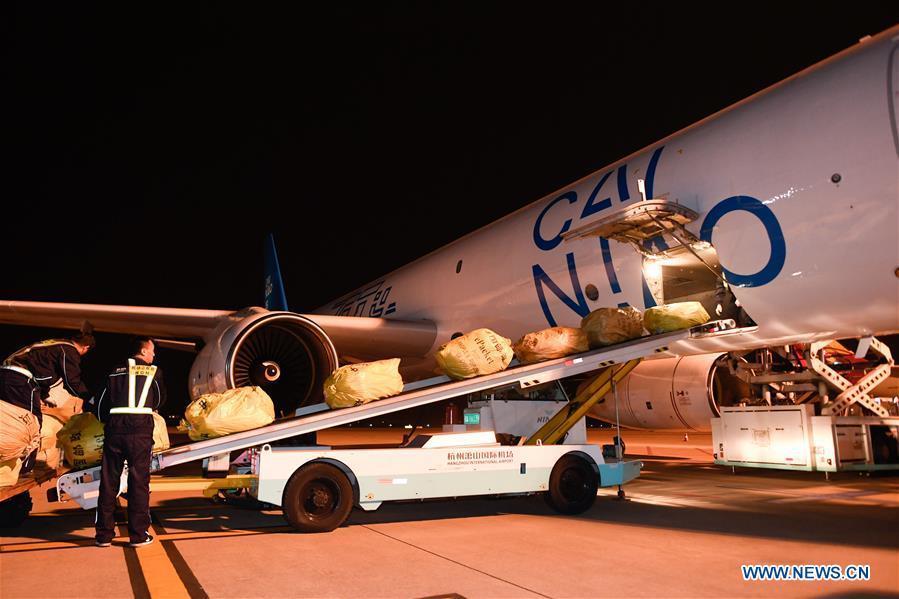 CHINA-ZHEJIANG-HANGZHOU-MOSCOW-CARGO FLIGHT (CN)