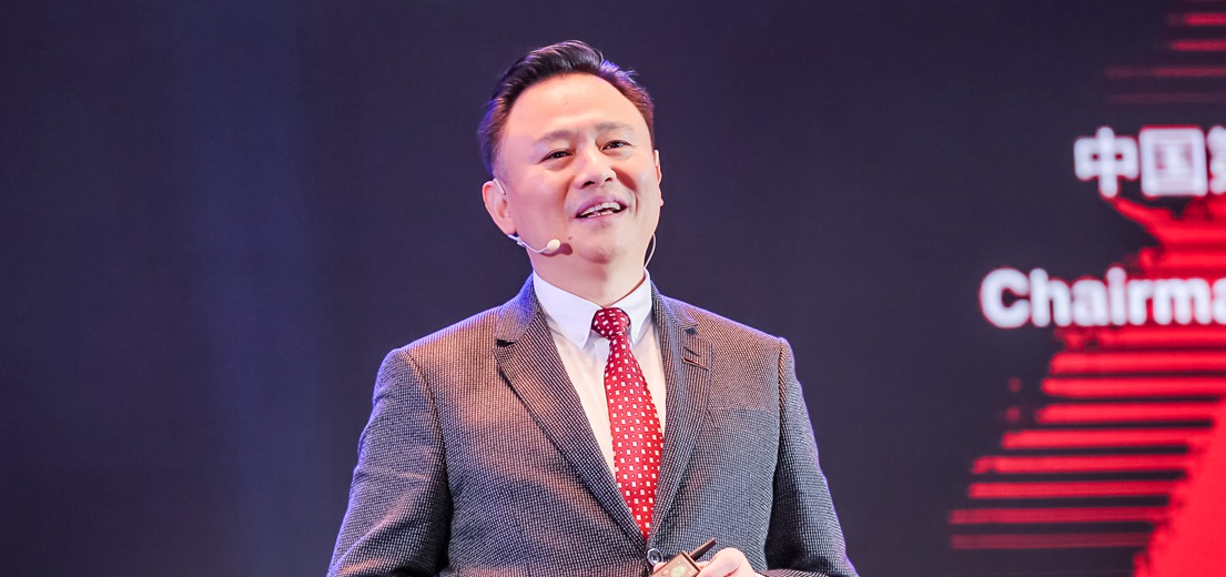 中國第一汽車集團有限公司董事長、黨委書記徐留平發表講話