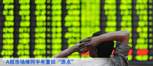 A股市場緣何半年重回原點
