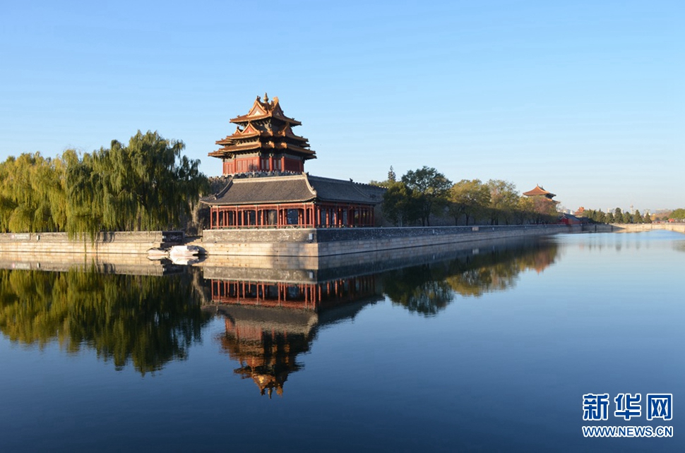 壯觀美麗的故宮角樓