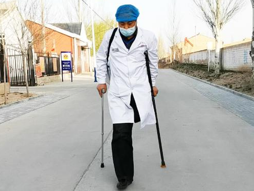 &ldquo;獨腿村醫&rdquo;陸秉權