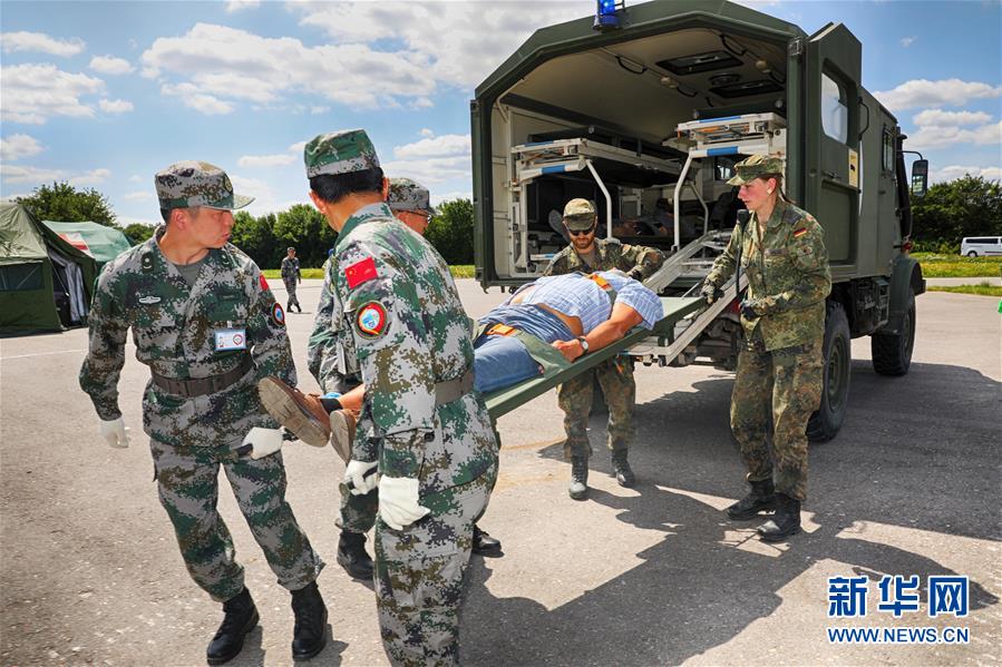 （國際&middot;圖文互動）（1）向?qū)崙?zhàn)化聚焦　向深度融合拓展&mdash;&mdash;中德&ldquo;聯(lián)合救援-2019&rdquo;衛(wèi)勤實兵聯(lián)合演習亮點回眸