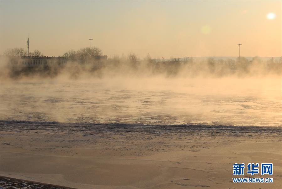 （環境）（3）黃河三盛公水利樞紐庫區出現&ldquo;水煮黃河&rdquo;景觀