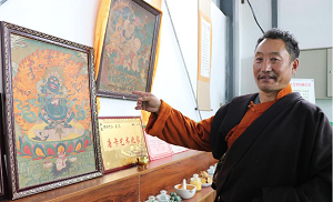 &ldquo;老唐卡&rdquo;繪就脫貧致富路