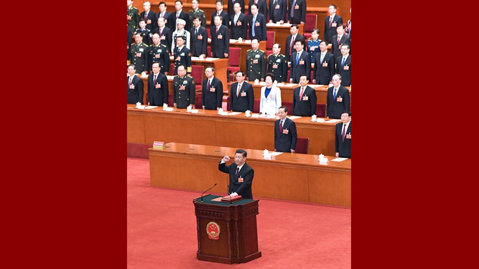 習近平當選國家主席、中央軍委主席