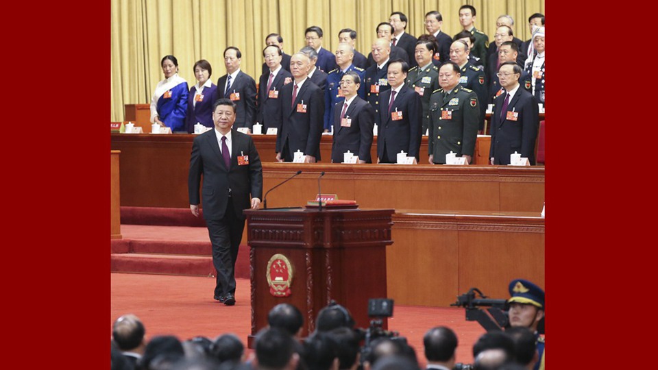 習近平當選國家主席、中央軍委主席
