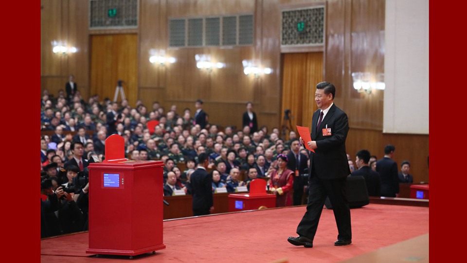 習近平當選國家主席、中央軍委主席