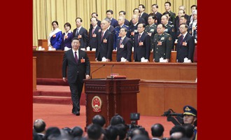 習近平當選國家主席、中央軍委主席