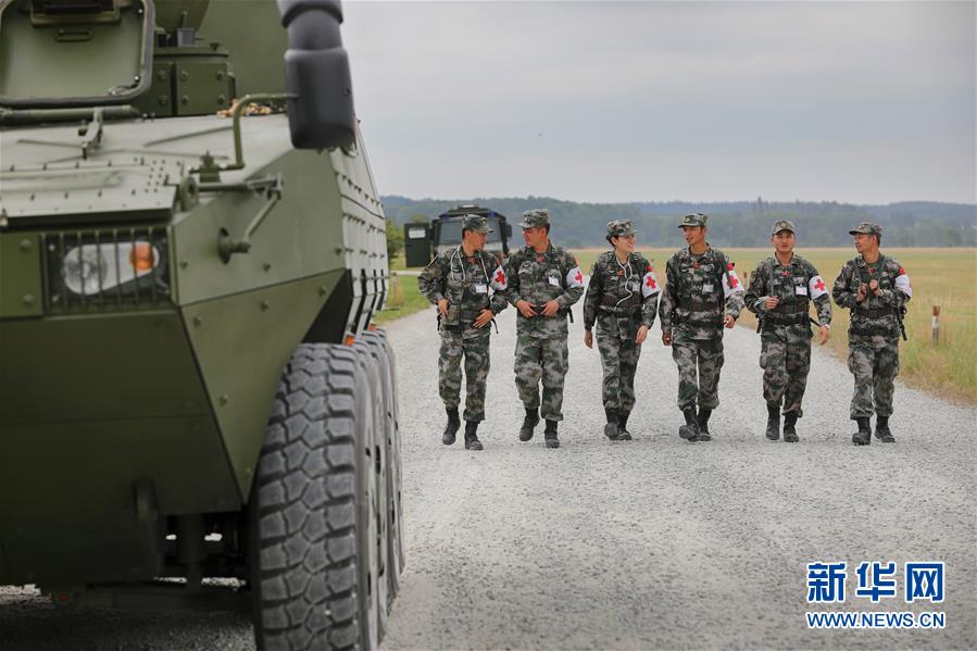 （國際&middot;圖文互動）（2）通訊：海外演訓場，走來一群中國衛生士官