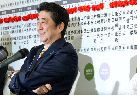 安倍贏選舉易，贏未來難
