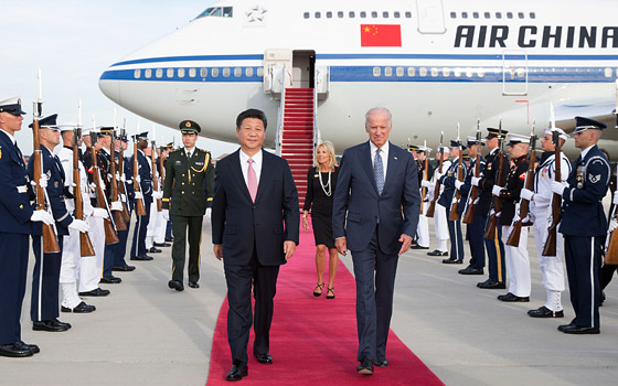 習近平抵達華盛頓 繼續對美國進行國事訪問