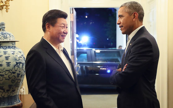 習近平同美國總統奧巴馬會晤