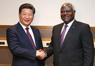習近平會見塞拉利昂總統